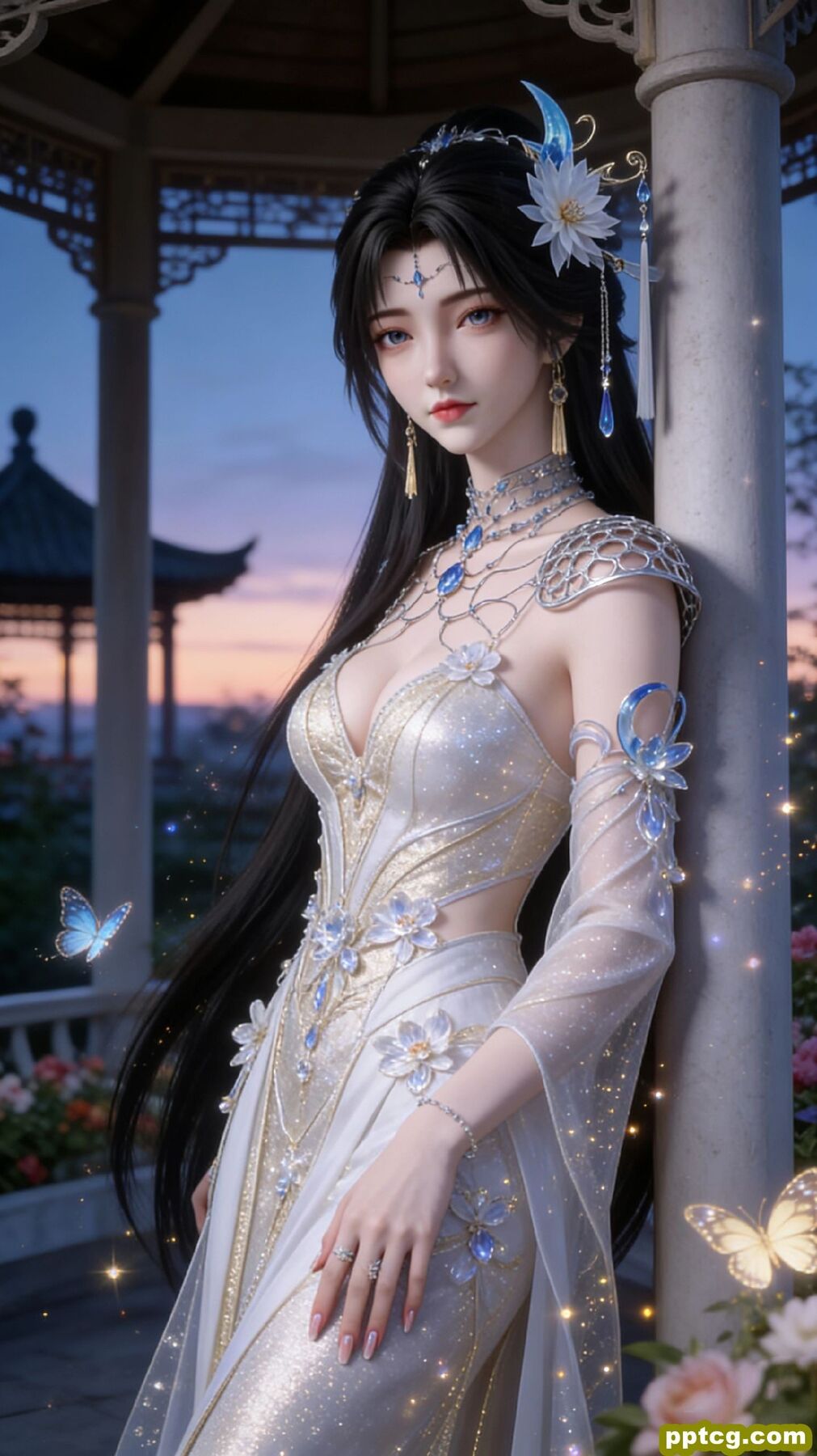 国漫女神壁纸 动漫美女图片 超高清手机美图-皮皮兔动漫