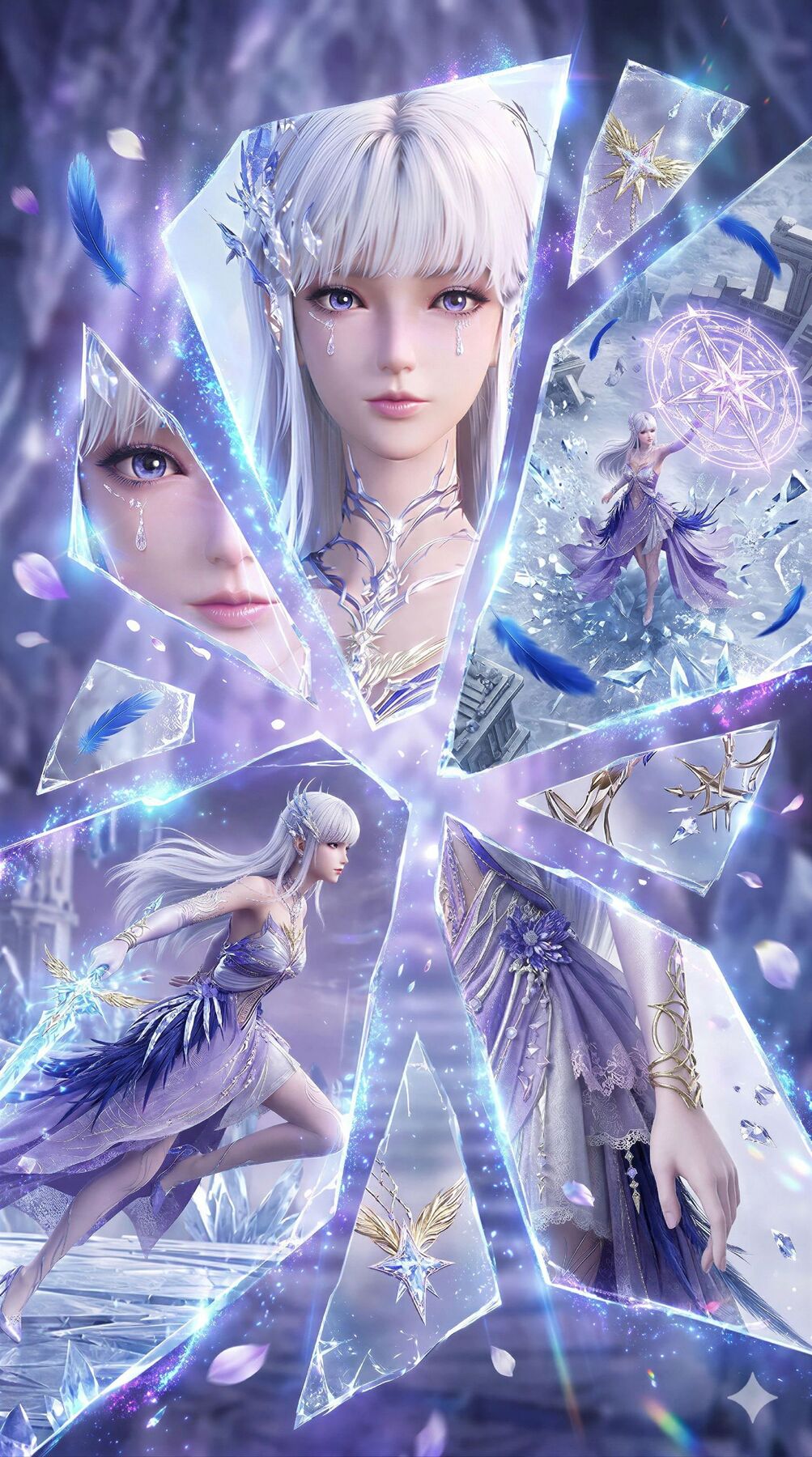圣采儿 动漫动画《神印王座》国漫女主 美女御姐 超高清手机壁纸