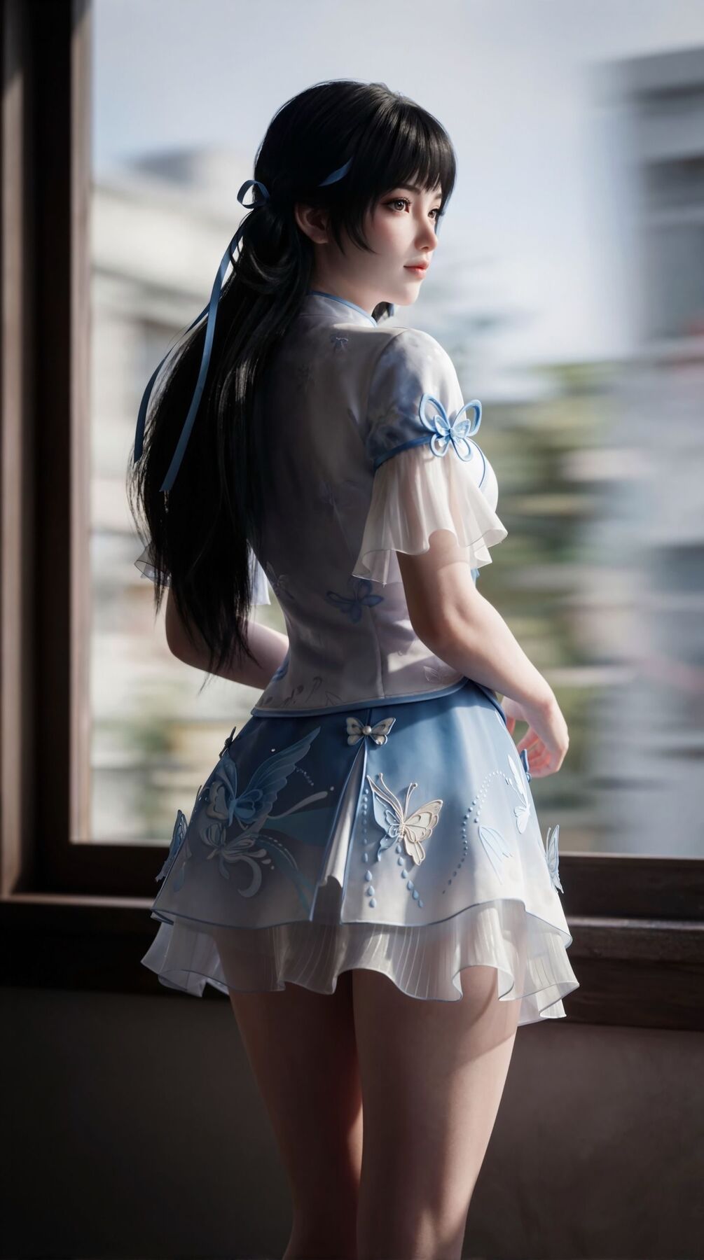 蓝梦大王 秋日序曲 永劫无间英雄皮肤 游戏少女 高清壁纸,第2张 蓝梦大王 秋日序曲 永劫无间英雄皮肤 游戏少女 高清壁纸