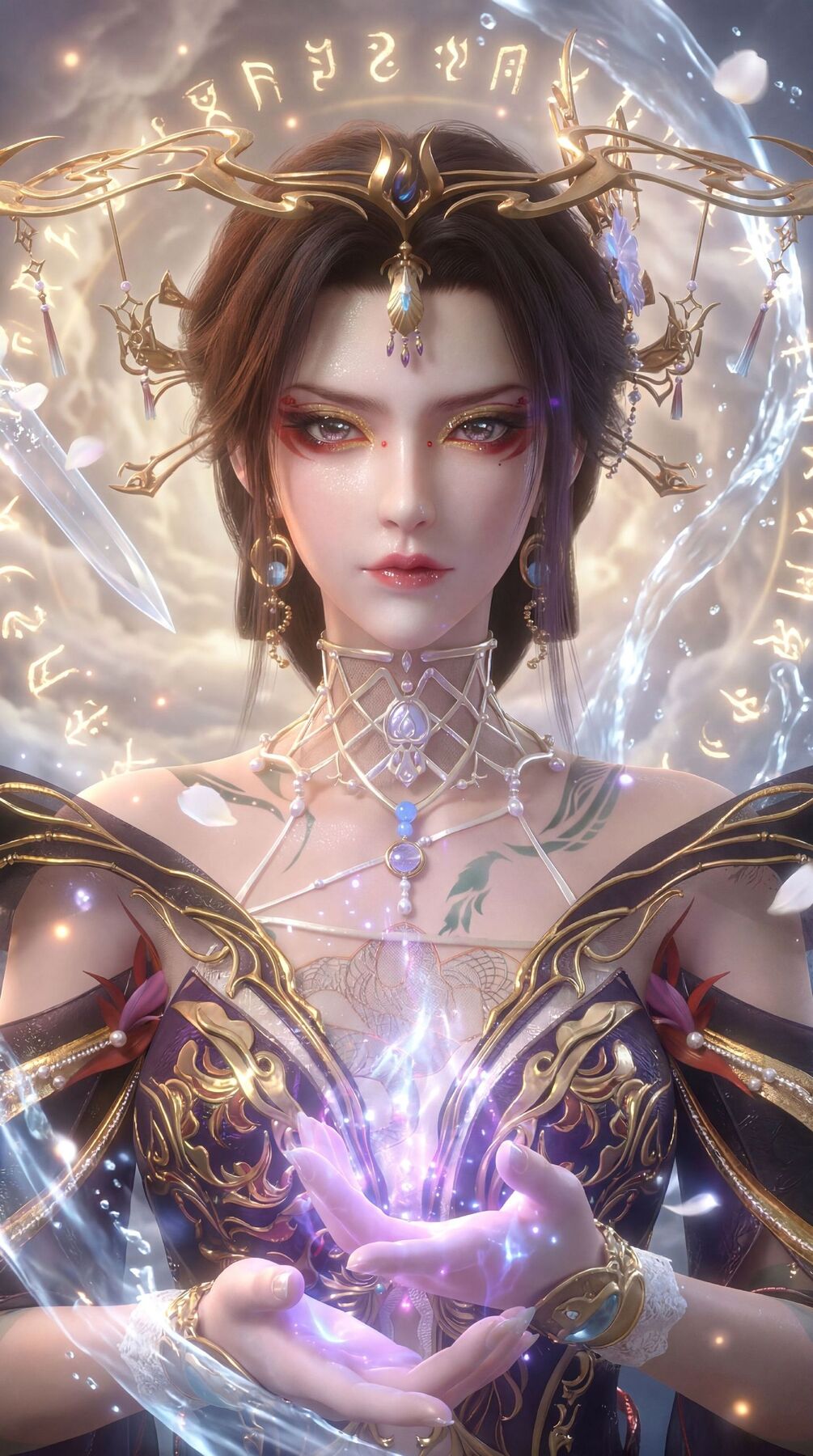 百炼成神 古佩儿 国漫女神美女壁纸 古风古装 视觉效果飘逸,第1张 百炼成神 古佩儿 国漫女神美女壁纸 古风古装 视觉效果飘逸