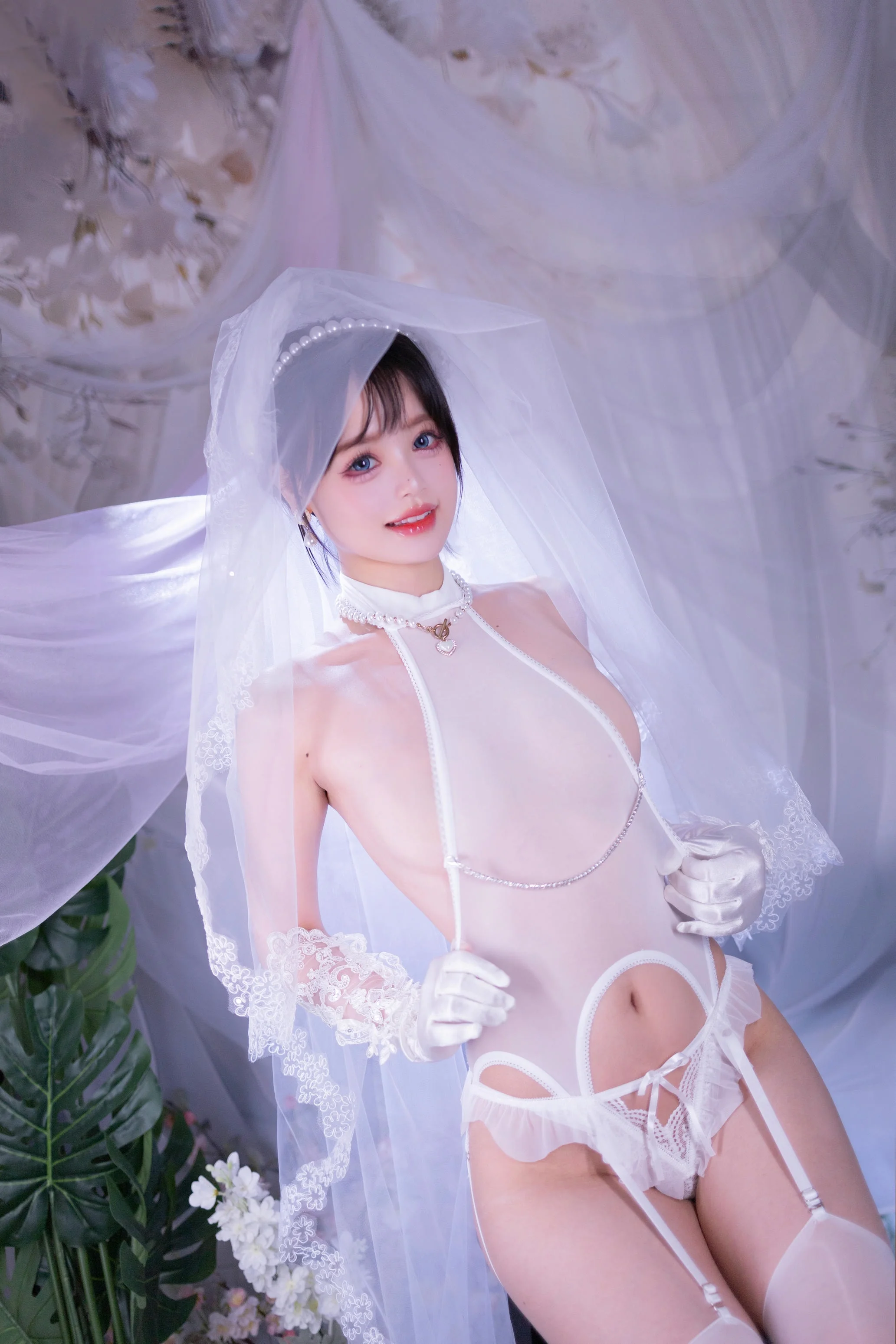 千反田鹿子 - 白丝花嫁