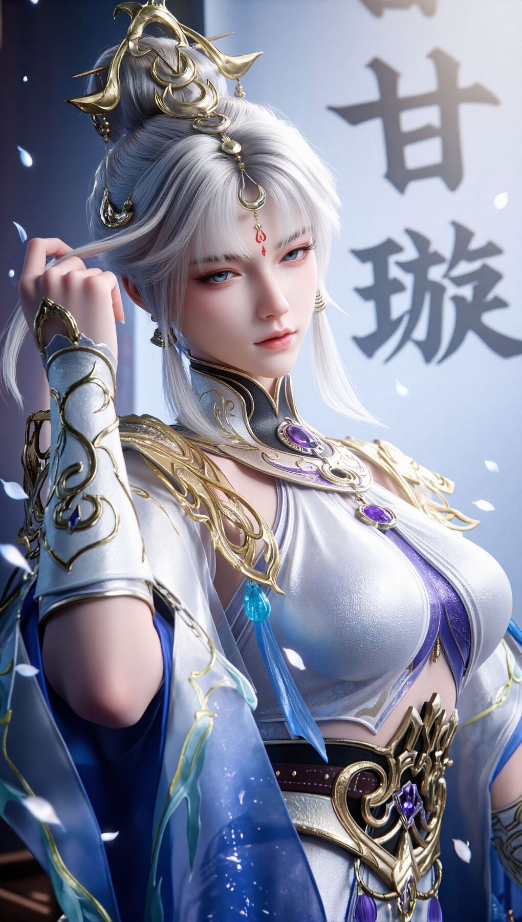 永劫无间新英雄 甘璇 游戏CG美女壁纸 超高清