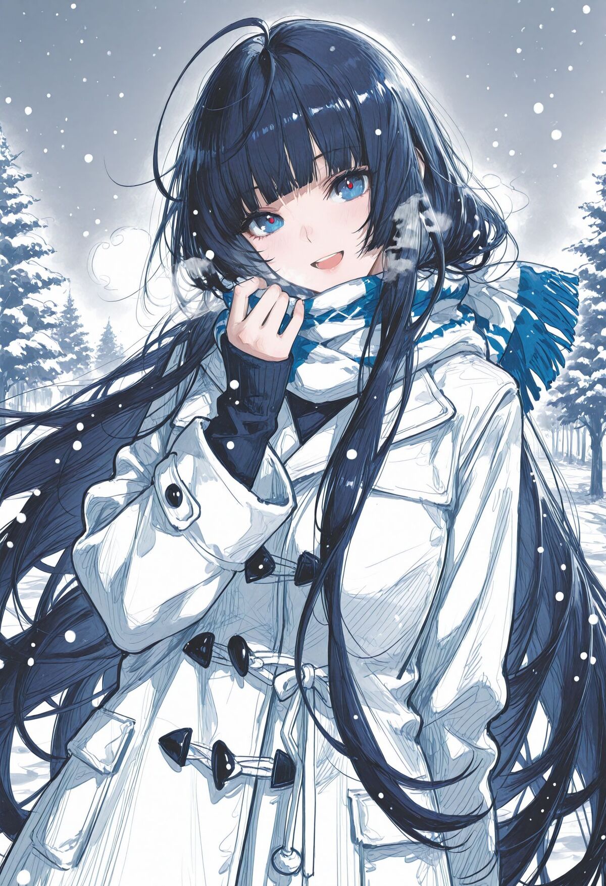 双马尾加傲娇，综合评价为夯。二次元斗破苍穹漫画版 萧薰儿 纳兰嫣然 云韵 超清
