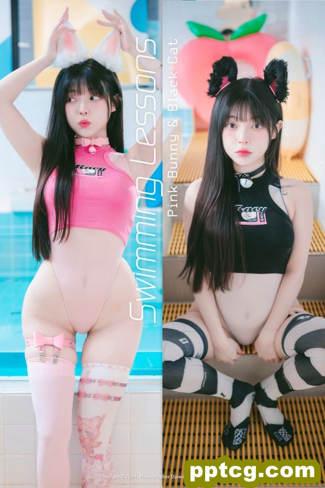 Yudiiimaru – 粉色兔兔和黑色猫猫