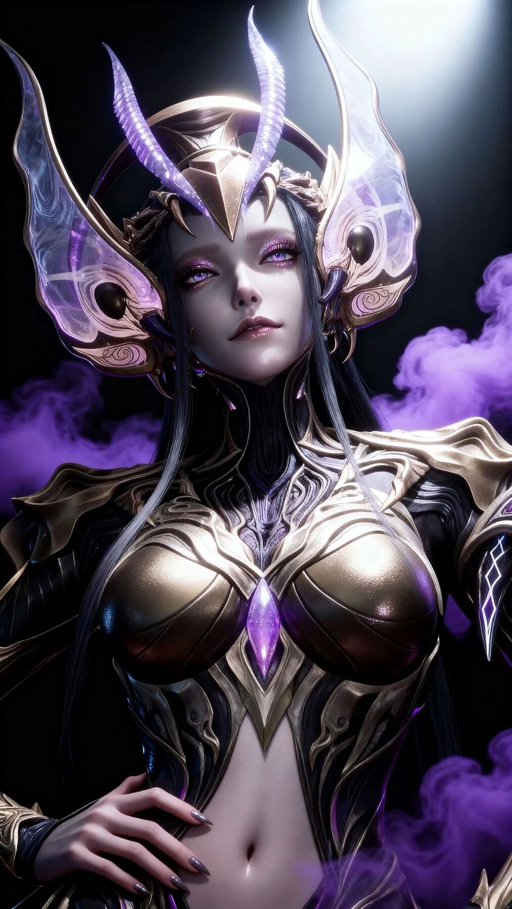 吞噬星空剧场版 决战原始星 虫族女皇 超高清美图 国漫美女 玄机动漫人物建模挺魅惑的,第2张 吞噬星空剧场版 决战原始星 虫族女皇 超高清美图 国漫美女 玄机动漫人物建模挺魅惑的