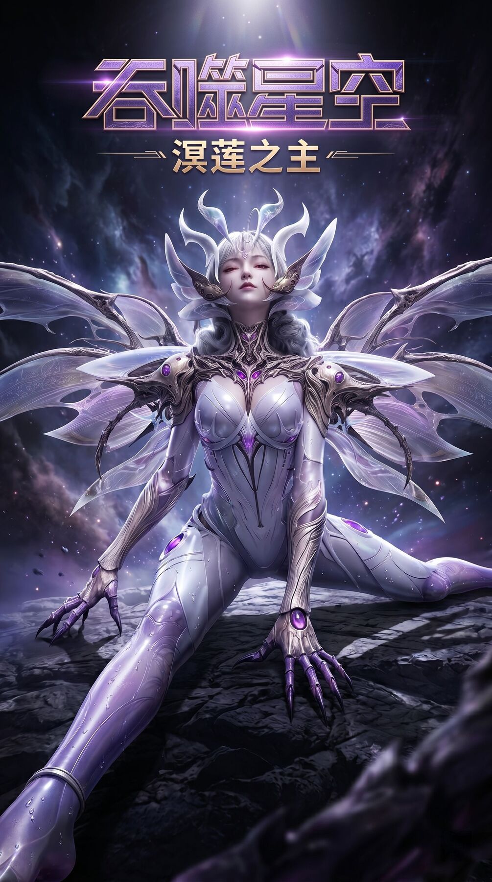 动漫国漫美女 吞噬星空 溟莲之主 海报版 萝莉建模 可爱俏皮 性感角色 超高清