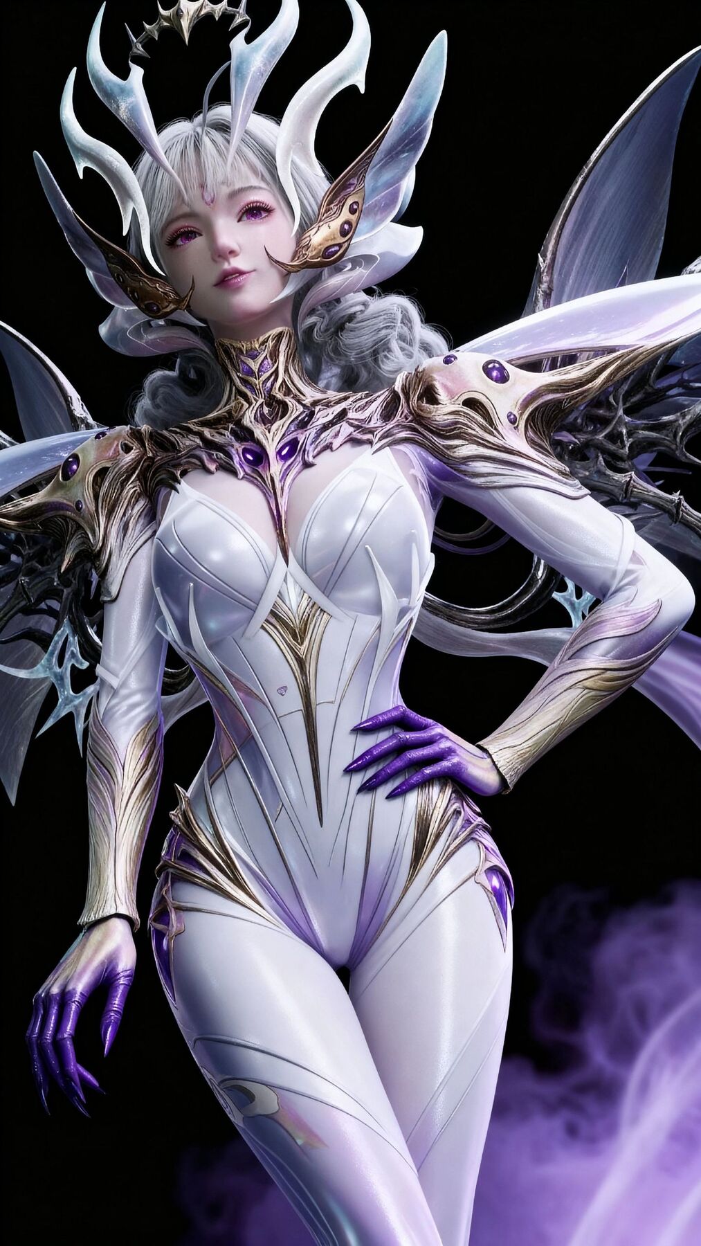 冥莲之主 虫族女皇 决战原始星 吞噬星空剧场版 国漫壁纸 动漫美女,第1张 冥莲之主 虫族女皇 决战原始星 吞噬星空剧场版 国漫壁纸 动漫美女