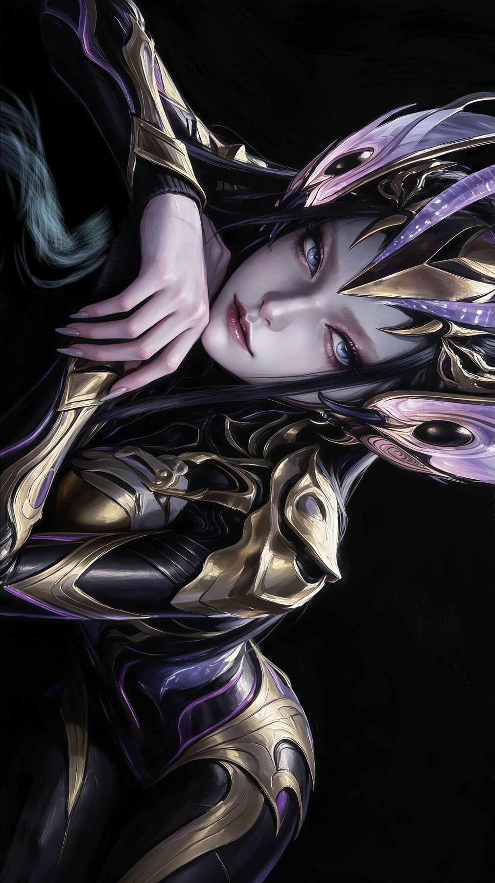 国漫壁纸 动漫反派 虫族女皇 ai创作 插画壁纸 吞噬星空 超高清,第1张 国漫壁纸 动漫反派 虫族女皇 ai创作 插画壁纸 吞噬星空 超高清
