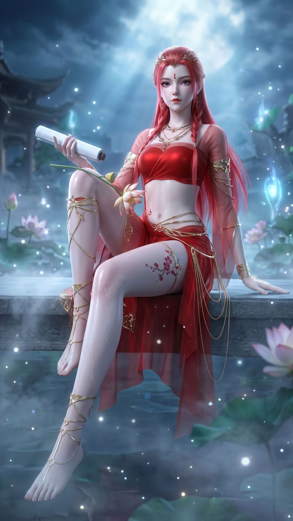 云澈的小娇妻 逆天邪神动画 茉莉 动漫美图在线下载 超高清 美腿,第4张 云澈的小娇妻 逆天邪神动画 茉莉 动漫美图在线下载 超高清 美腿