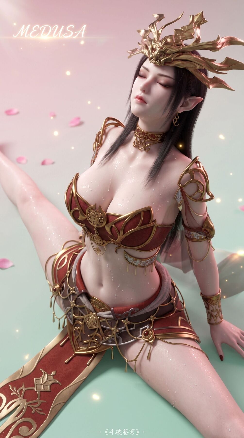 女王 国漫女神角色 斗破苍穹 美杜莎 性感美女 动漫女主,第1张 女王 国漫女神角色 斗破苍穹 美杜莎 性感美女 动漫女主