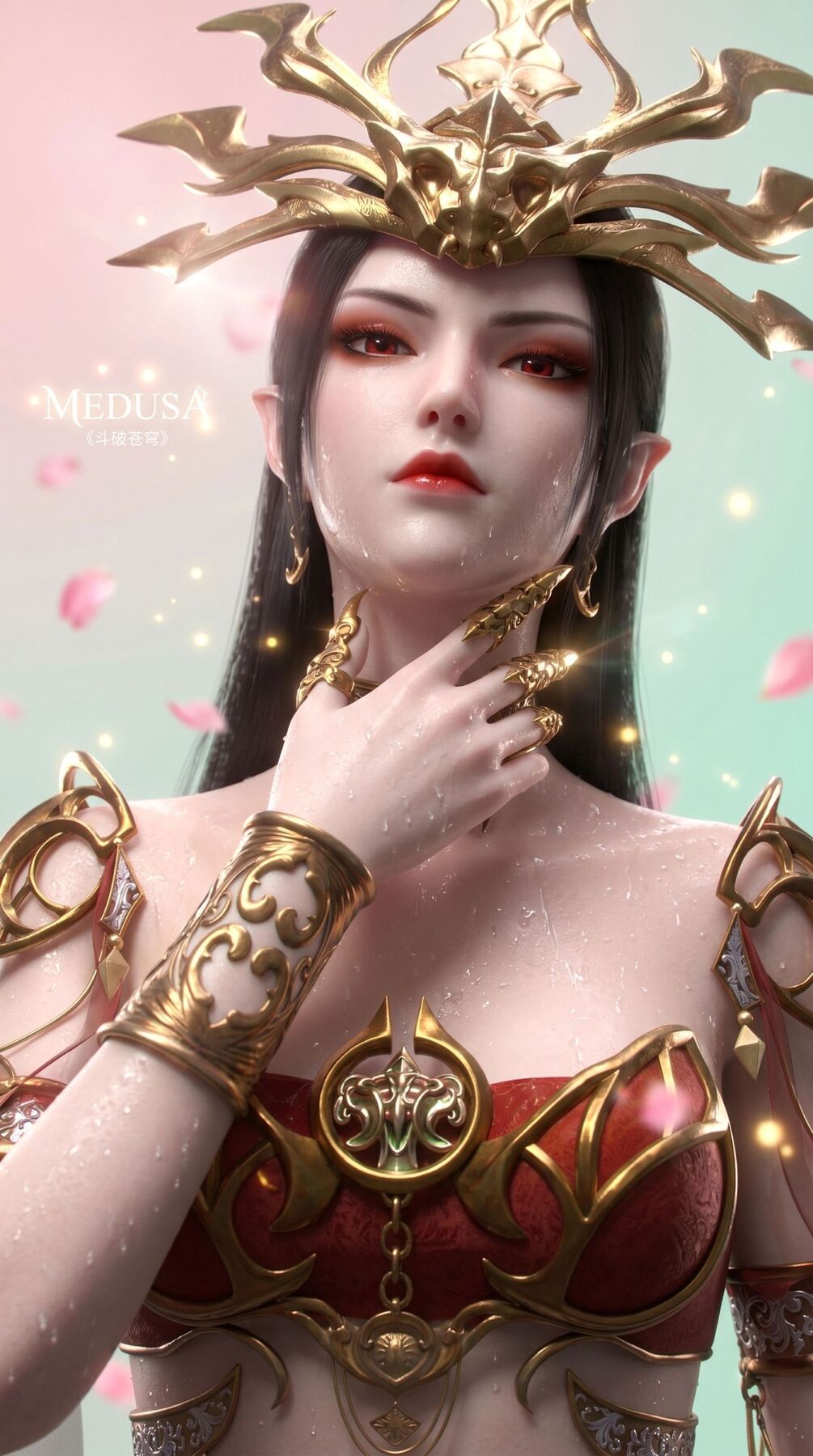 女王 国漫女神角色 斗破苍穹 美杜莎 性感美女 动漫女主,第2张 女王 国漫女神角色 斗破苍穹 美杜莎 性感美女 动漫女主