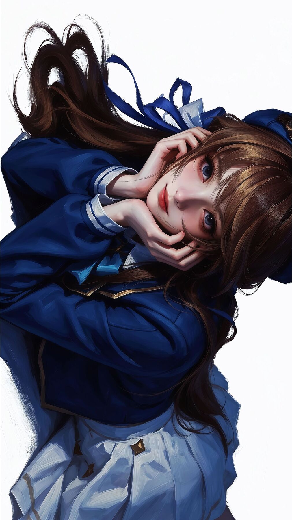 二次元 ai插画壁纸 大乔 王者荣耀 游戏女孩 高清艺术感