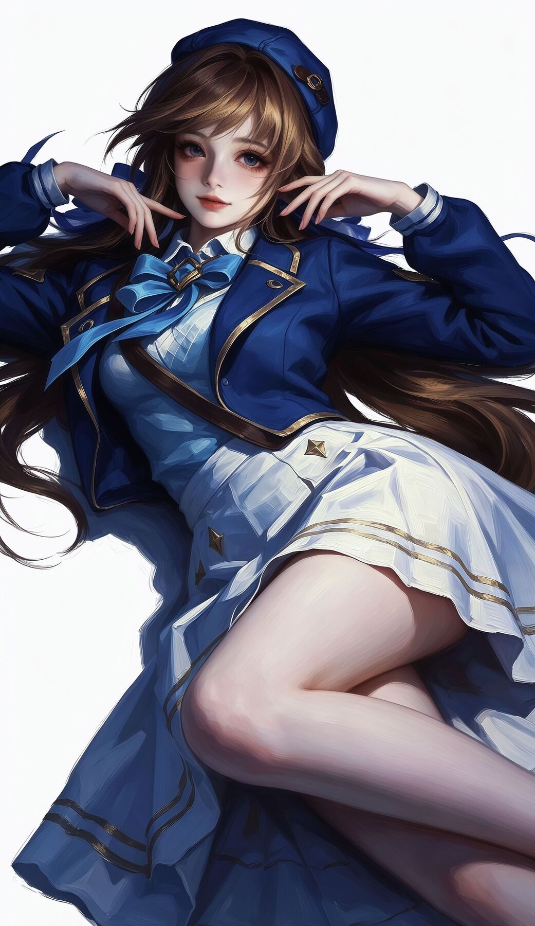 二次元 ai插画壁纸 大乔 王者荣耀 游戏女孩 高清艺术感