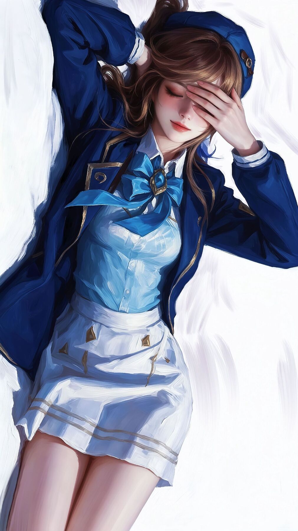 二次元 ai插画壁纸 大乔 王者荣耀 游戏女孩 高清艺术感