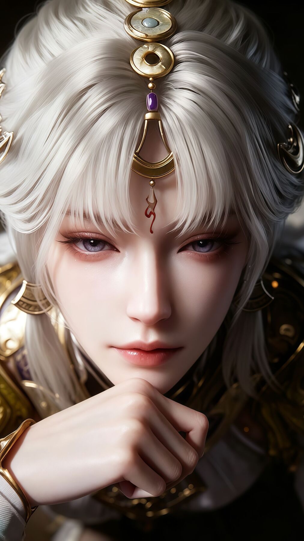 2K超高清壁纸 甘璇 永劫无间游戏美女 CG动画还原 建模颜值很高 脸部特写,第1张 2K超高清壁纸 甘璇 永劫无间游戏美女 CG动画还原 建模颜值很高 脸部特写