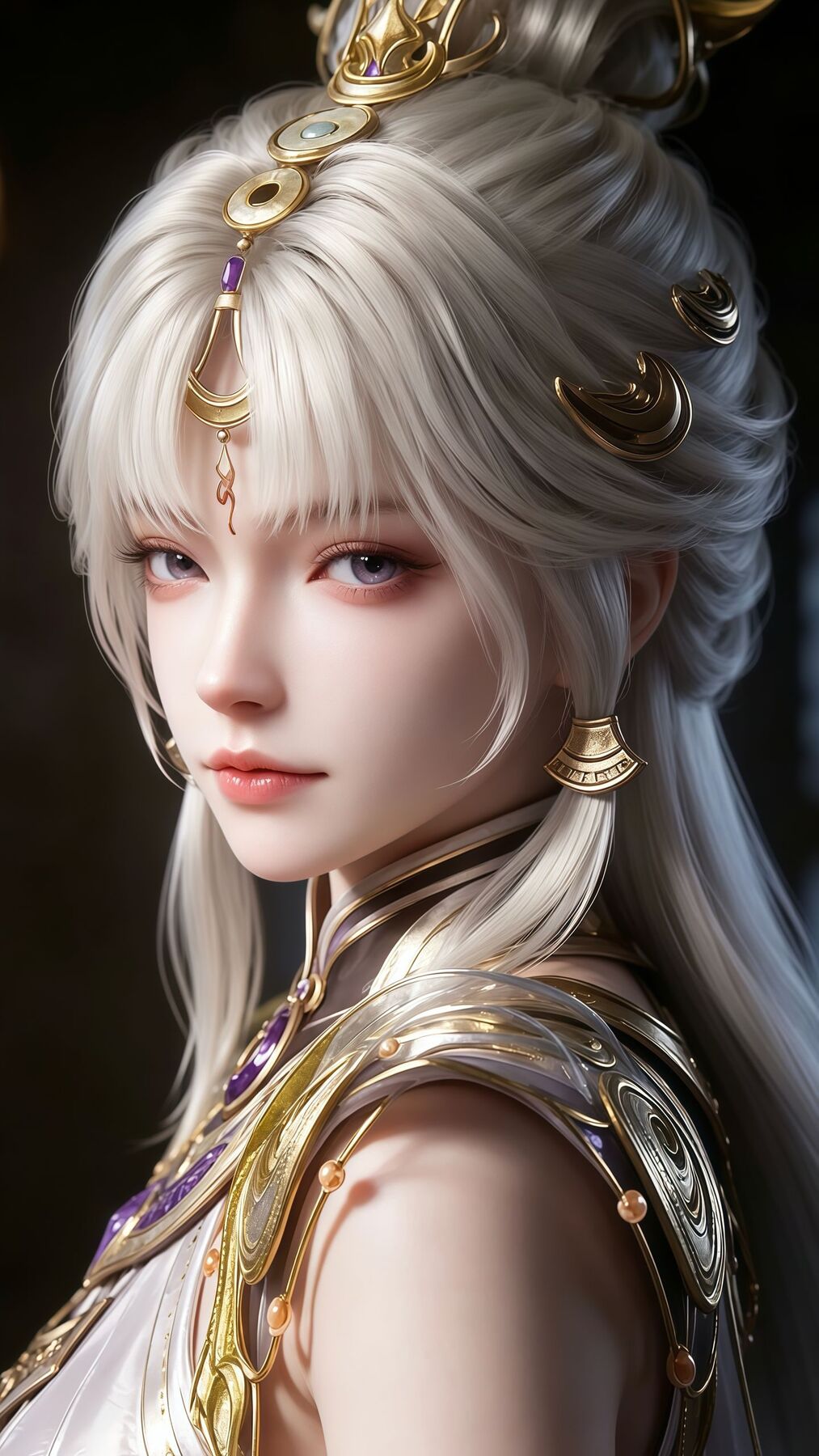 2K超高清壁纸 甘璇 永劫无间游戏美女 CG动画还原 建模颜值很高 脸部特写,第2张 2K超高清壁纸 甘璇 永劫无间游戏美女 CG动画还原 建模颜值很高 脸部特写