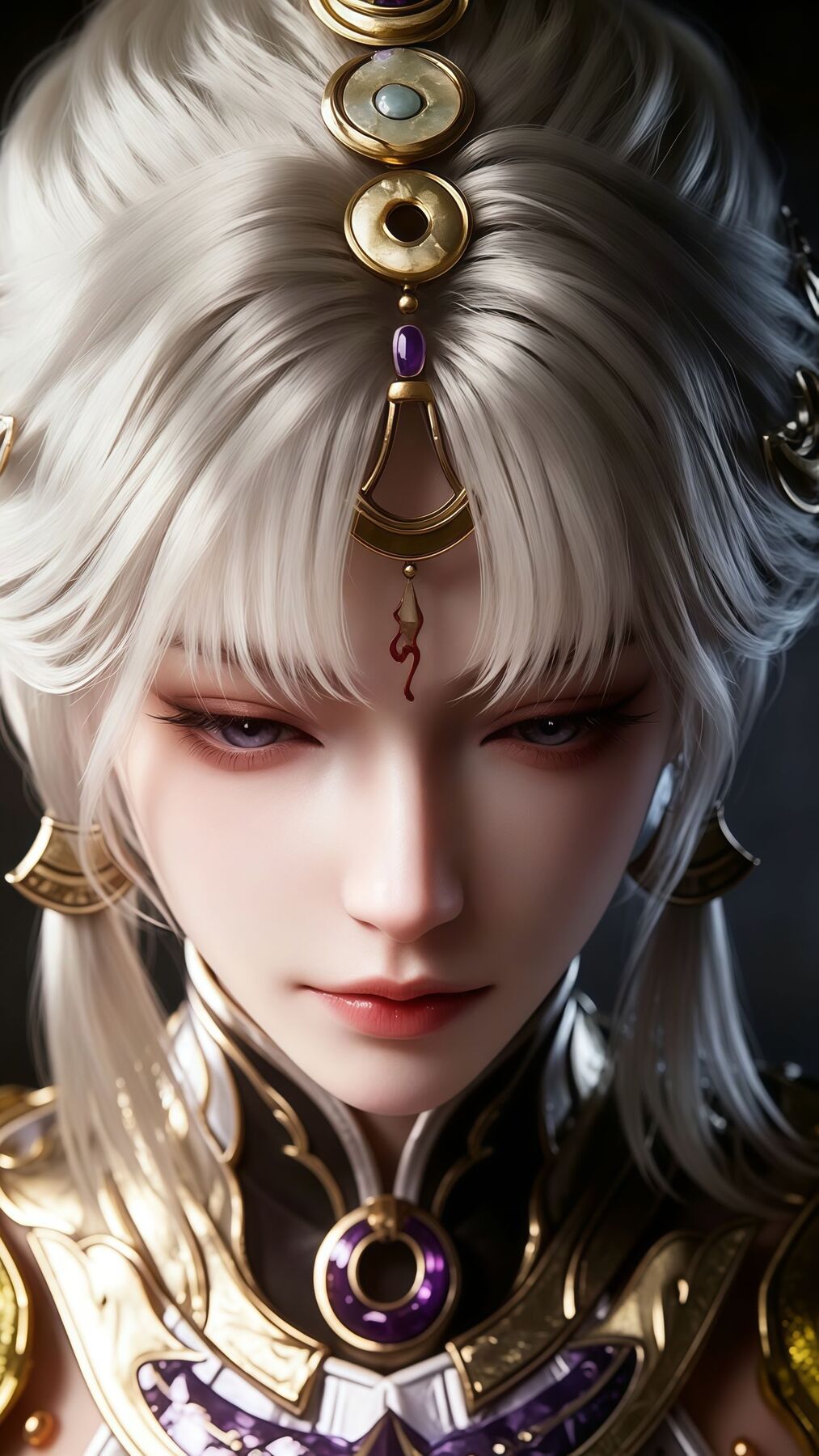 2K超高清壁纸 甘璇 永劫无间游戏美女 CG动画还原 建模颜值很高 脸部特写,第4张 2K超高清壁纸 甘璇 永劫无间游戏美女 CG动画还原 建模颜值很高 脸部特写