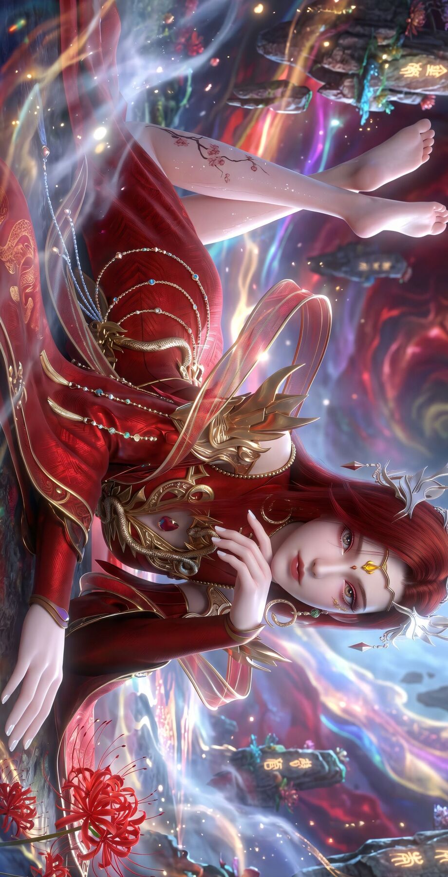 夜色已至 红唇血妖女王 赛博朋克风格 星辰变最终季 动漫壁纸 国漫女神,第1张 夜色已至 红唇血妖女王 赛博朋克风格 星辰变最终季 动漫壁纸 国漫女神