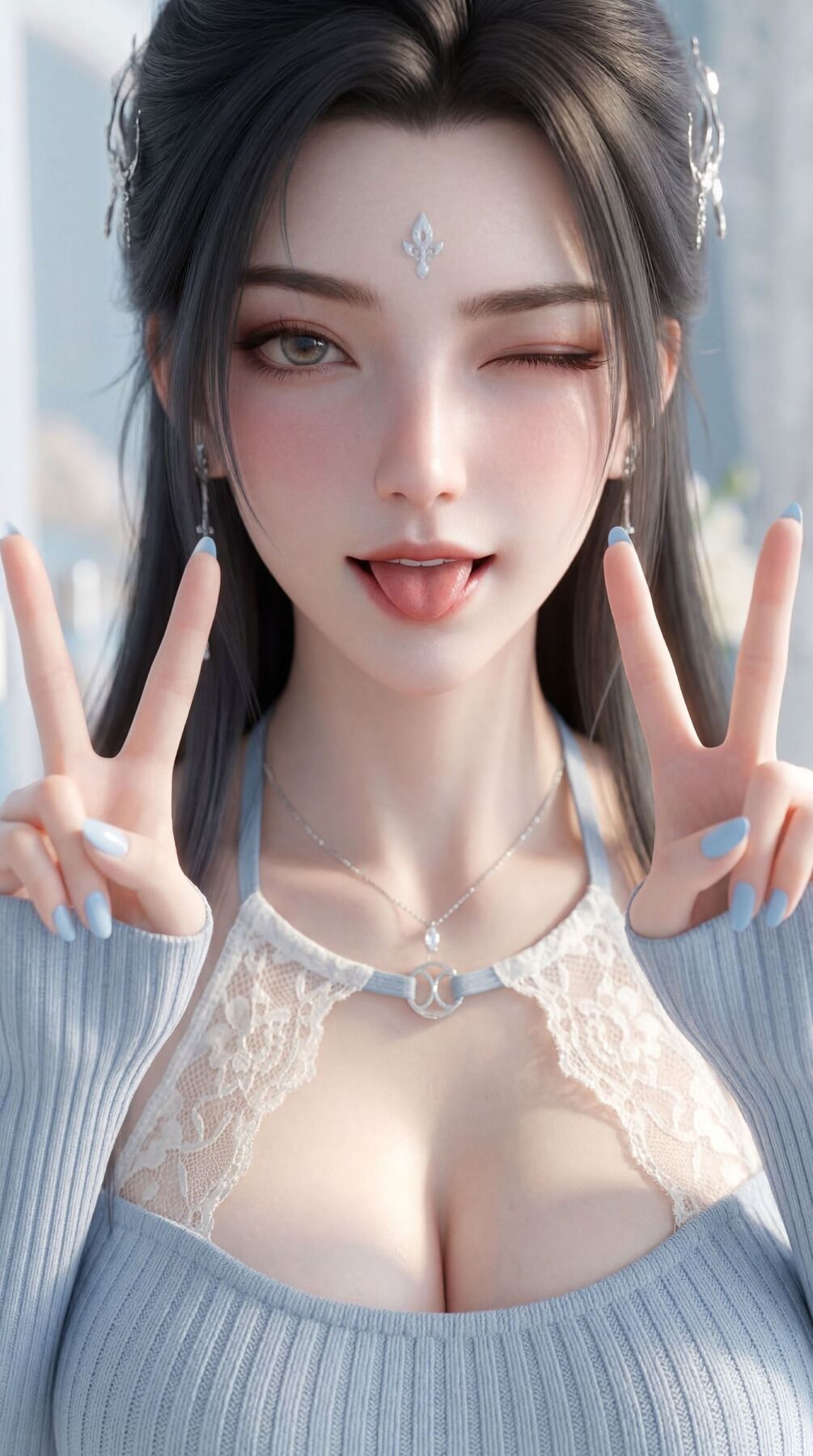 诛仙国漫女神陆雪琪 性感美女 动漫手机壁纸福利 2K超高清壁纸,第3张 诛仙国漫女神陆雪琪 性感美女 动漫手机壁纸福利 2K超高清壁纸