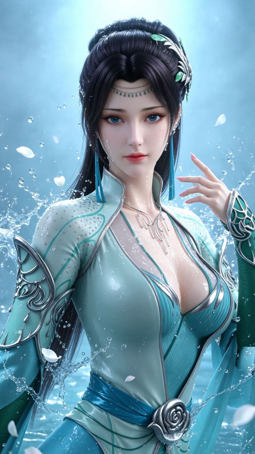 斗破苍穹 云韵壁纸 云芝 国漫女神 泳衣泳装 动漫性感美女图片,第5张 斗破苍穹 云韵壁纸 云芝 国漫女神 泳衣泳装 动漫性感美女图片