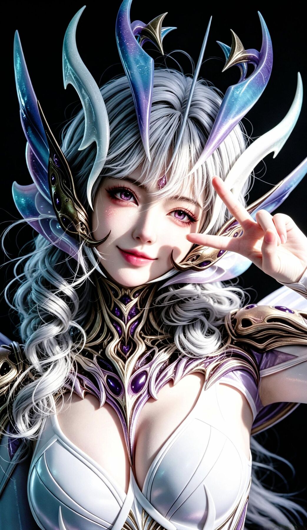 吞噬星空 溟莲之主 国漫女神壁纸 反差萌可爱女孩 动漫性感美女图片