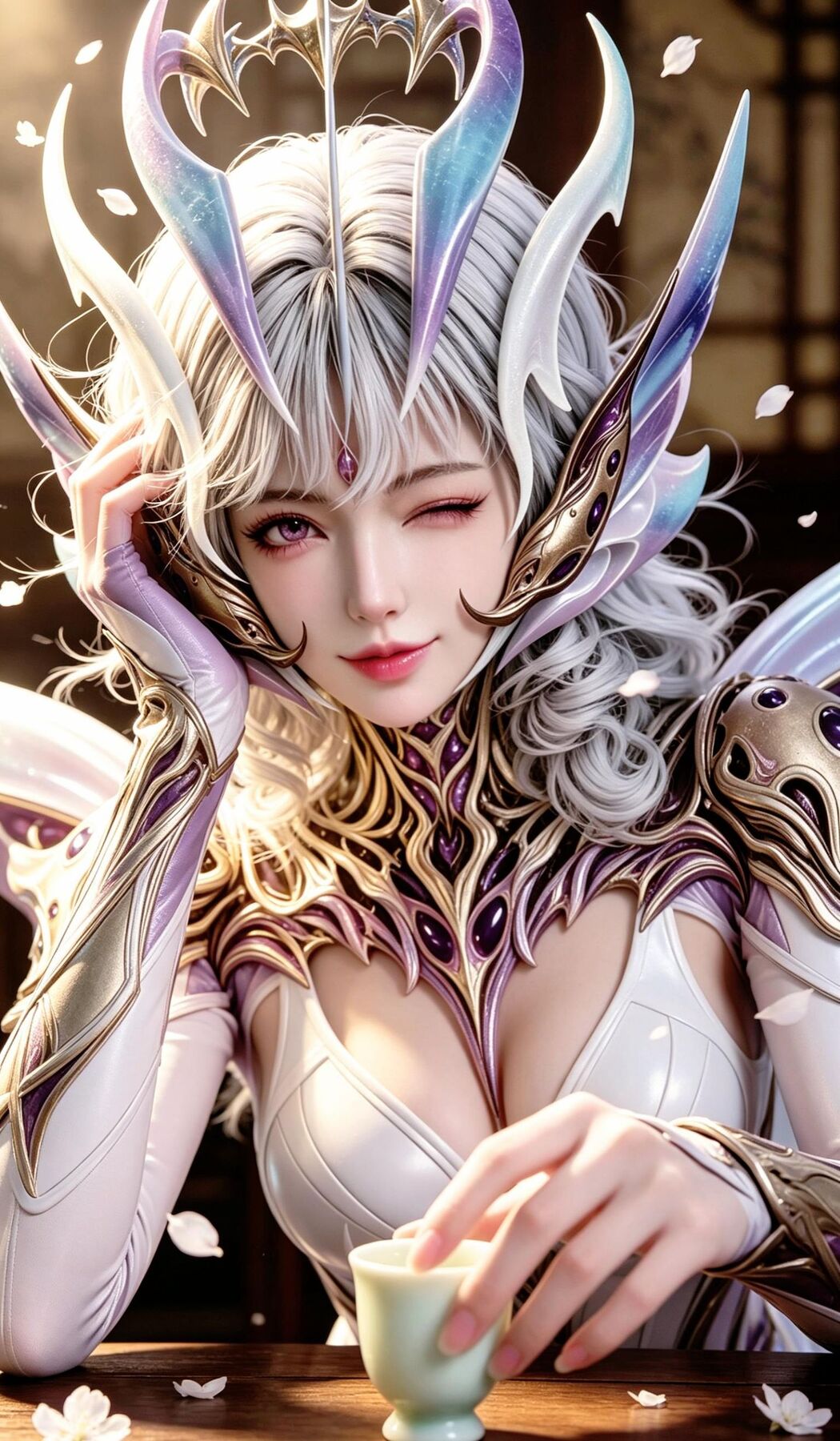 吞噬星空 溟莲之主 国漫女神壁纸 反差萌可爱女孩 动漫性感美女图片
