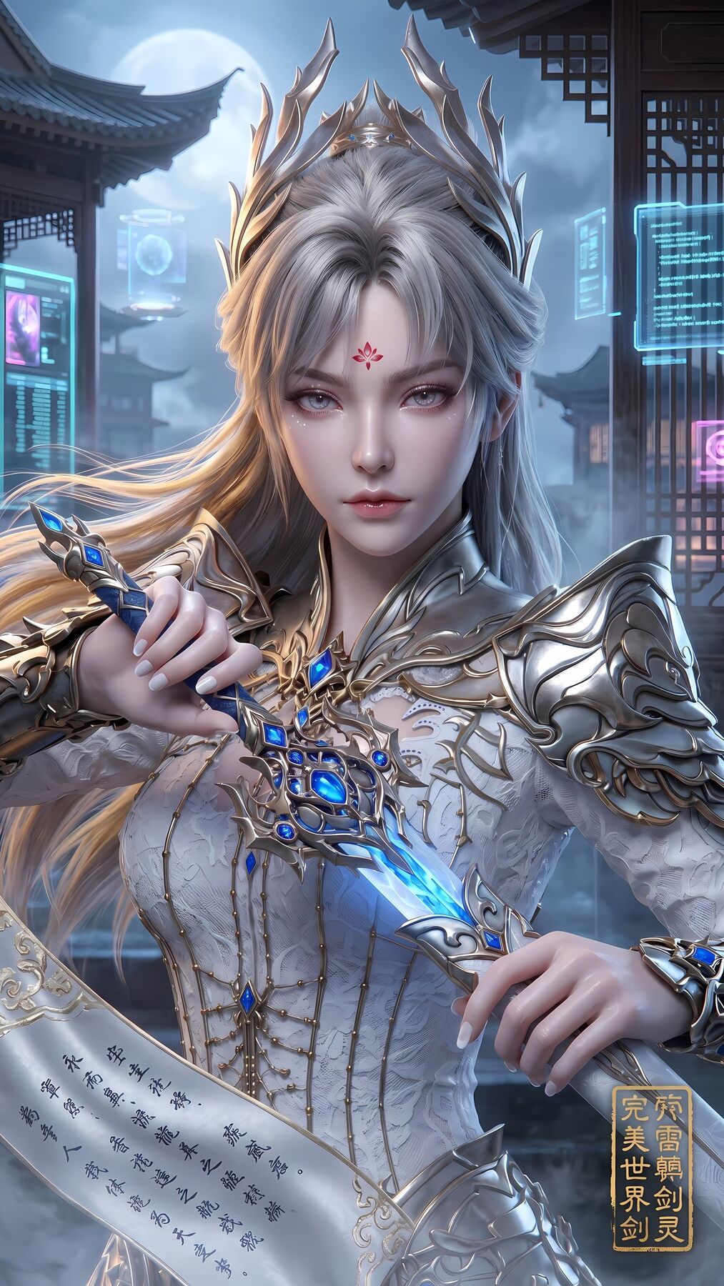 动漫动画完美世界诸神之战 电影剧场版 剑灵 完美世界手游 超高清