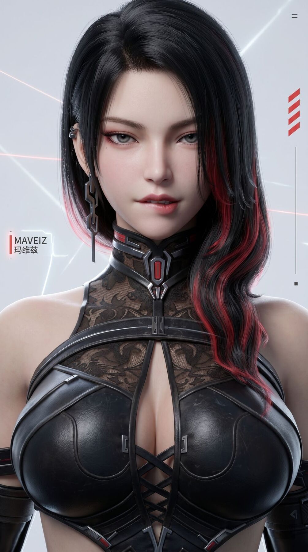 镭明闪击 玛维兹 角色海报 游戏美女美图在线下载
