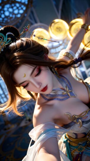 国漫美女 动漫女主 高清壁纸好图分享 性感身材 免费在线美图-皮皮兔动漫