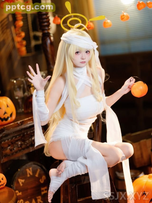 [写真套图]九柒喵 – 好美+妃咲万圣节