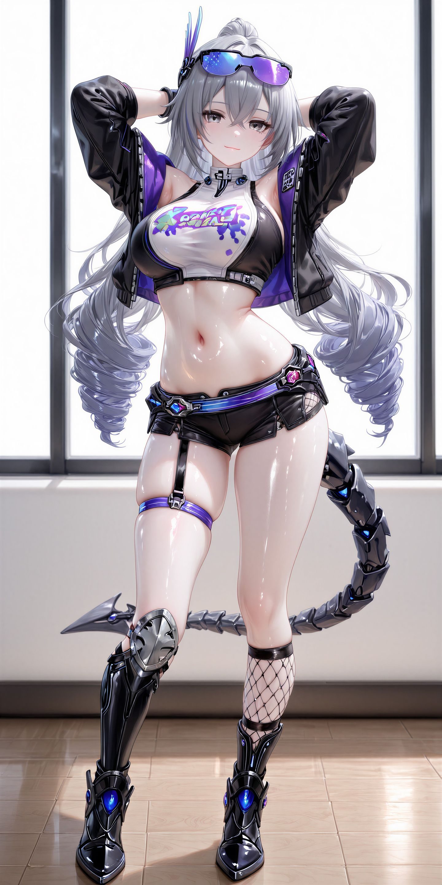 二次元图片壁纸 崩坏星穹铁道 银狼 性感美女身材 尾巴 游戏角色,第1张 二次元图片壁纸 崩坏星穹铁道 银狼 性感美女身材 尾巴 游戏角色
