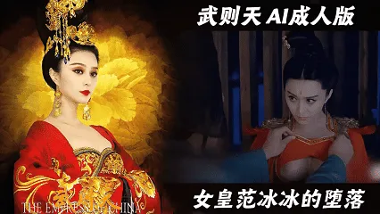 【武则天AI魔改成人版】女皇范冰冰的堕落 明星淫梦 古装国产-皮皮兔动漫