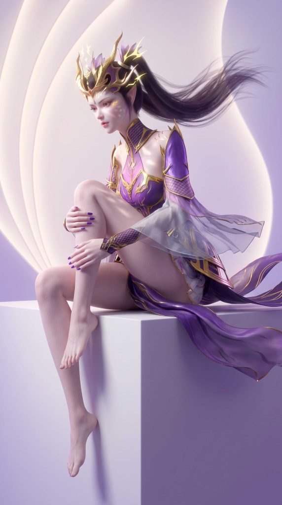 [斗破苍穹][龙皇紫妍4K壁纸·高清系列十三][113第三季514画]