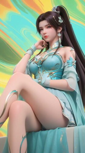 [AI国漫]斗破苍穹-萧薰儿+11动态-143图-第3季578画-皮皮兔动漫