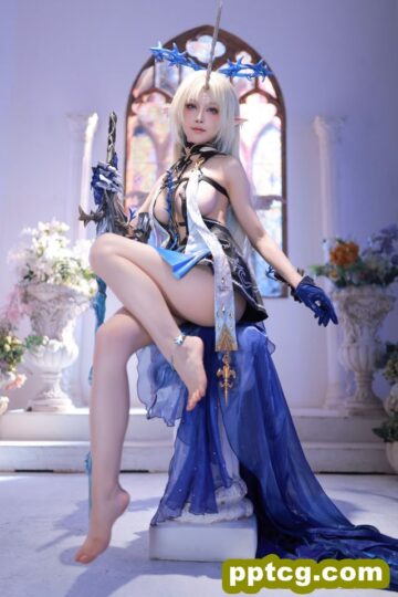 [COS写真][写真套图]水淼aqua – 鸣潮 芙露德莉斯-皮皮兔动漫