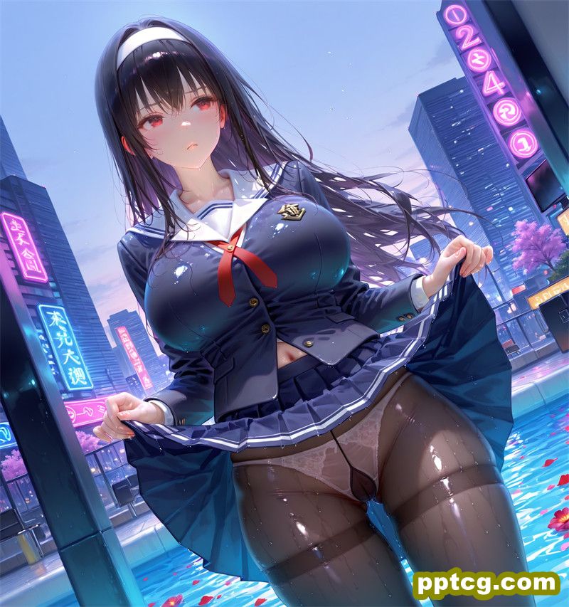 [AI二次元第86期] [路人女主的养成方法] [霞之丘诗羽] 巨乳黑丝中出 [131P]
