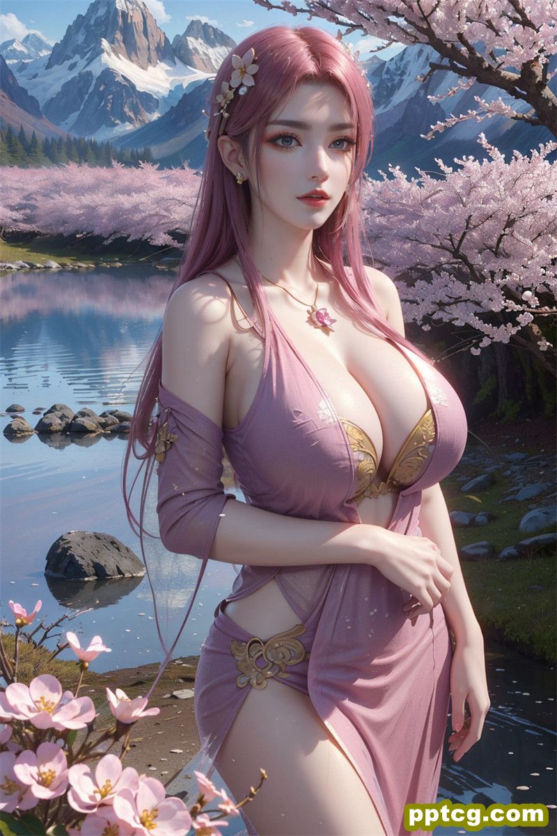 [AI国漫第1250期] [斗破苍穹] [美杜莎 · 系列十九] 巨乳湿身 [34]