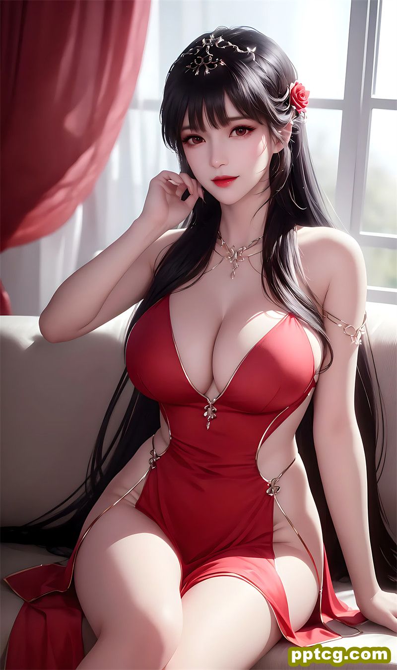 [AI国漫第1269期] [斗罗大陆] [小舞 · 系列二十一] 红色礼服 [61]