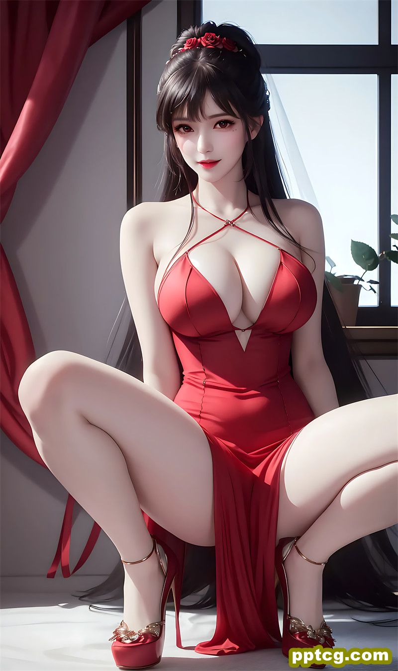 [AI国漫第1269期] [斗罗大陆] [小舞 · 系列二十一] 红色礼服 [61]