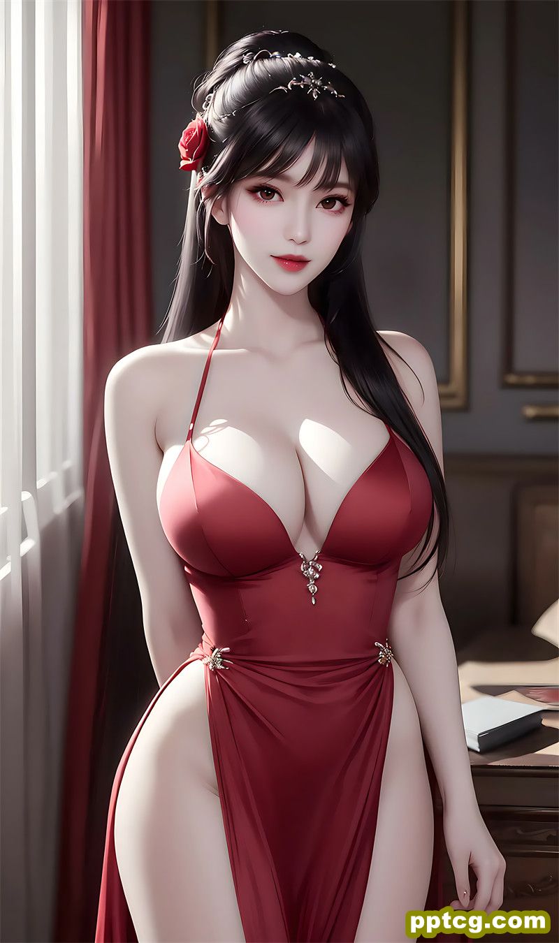 [AI国漫第1269期] [斗罗大陆] [小舞 · 系列二十一] 红色礼服 [61]