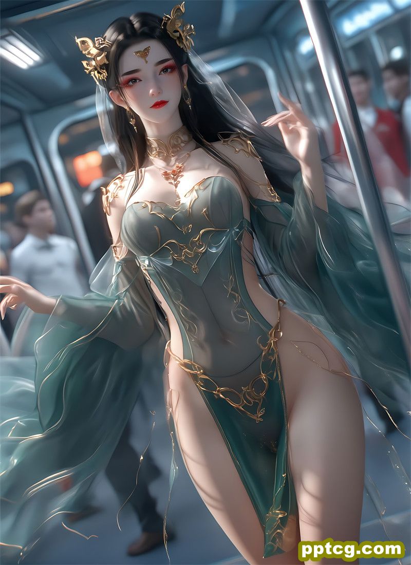 [AI国漫第1272期] [斗破苍穹] [美杜莎 · 系列二十] 地铁露出调教高清涩涩图片 [71]