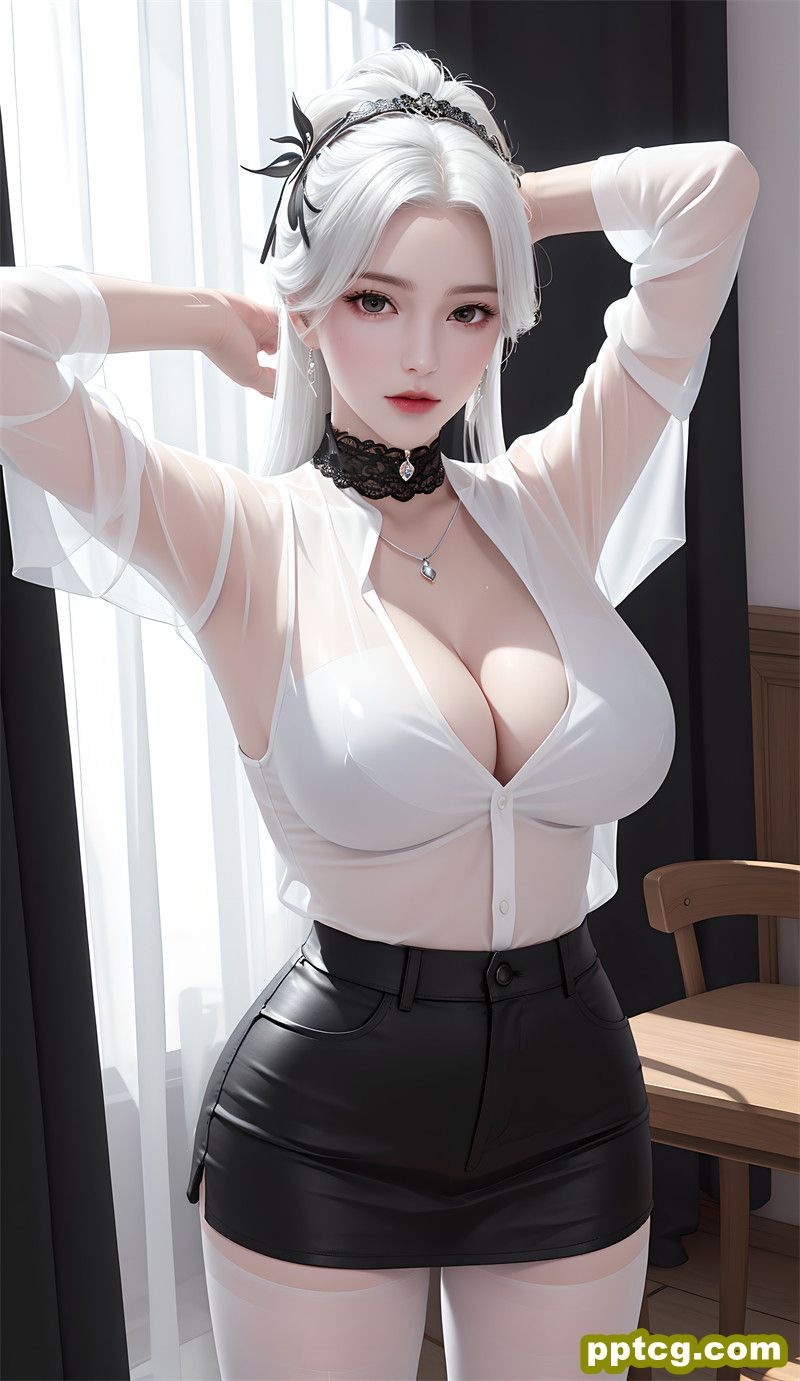 [AI国漫第1276期] [完美世界] [柳神 · 系列二十一] 白发女神 [43]