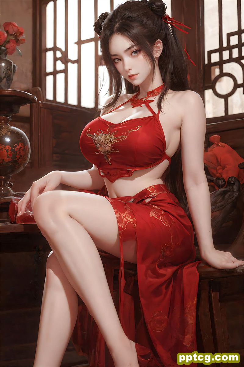 [AI国漫第1311期] [天行九歌] [焰灵姬 · 系列十五] 红色肚兜 [34]