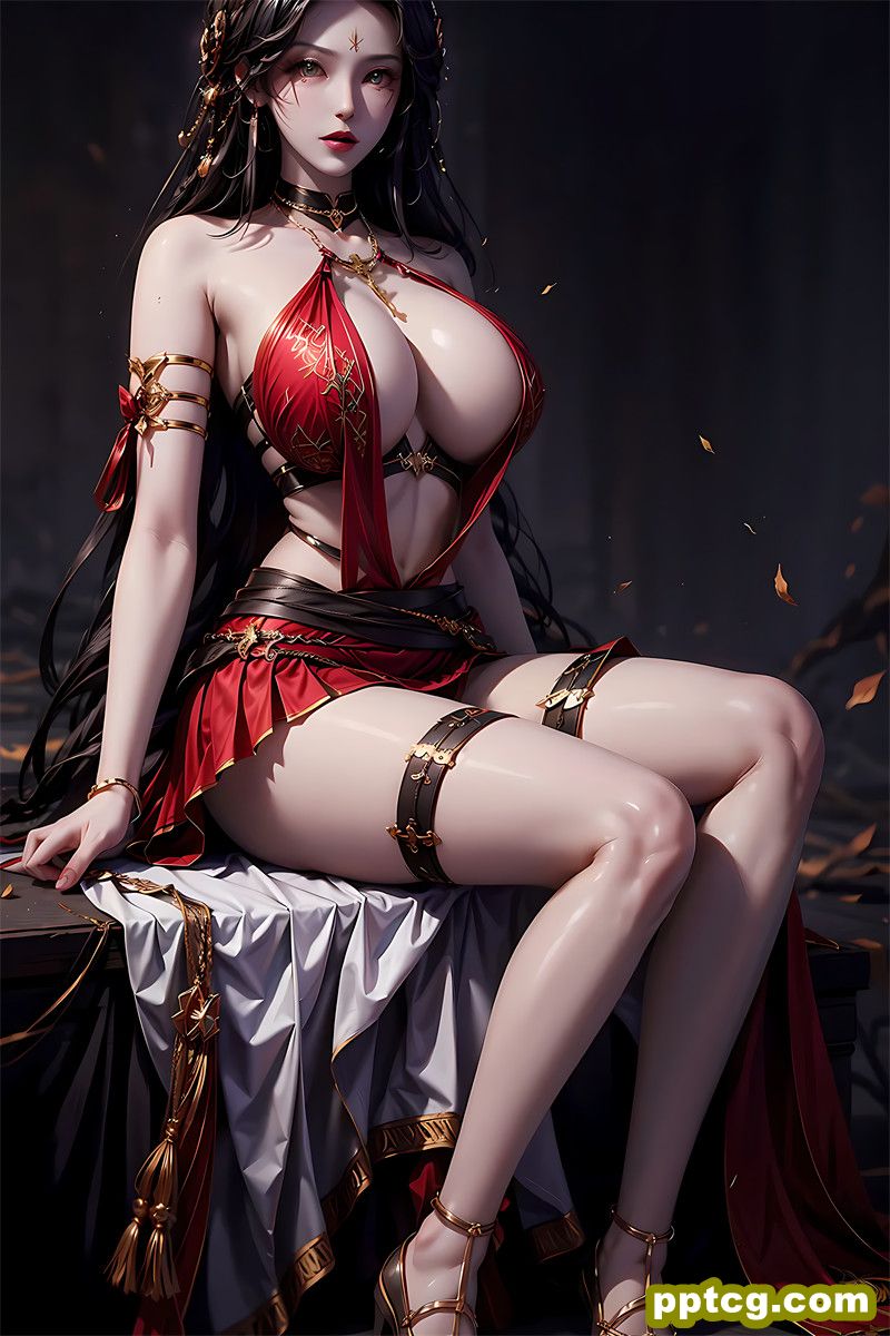 [AI国漫第1326期] [神印王座] [冷筱 · 系列一] 露奶装 [100]