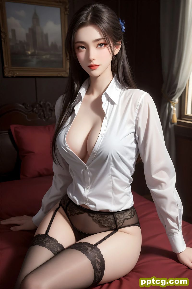 [AI国漫第1338期] [少年歌行] [白鹤淮 · 系列十七] 吊带丝袜诱惑 [46]