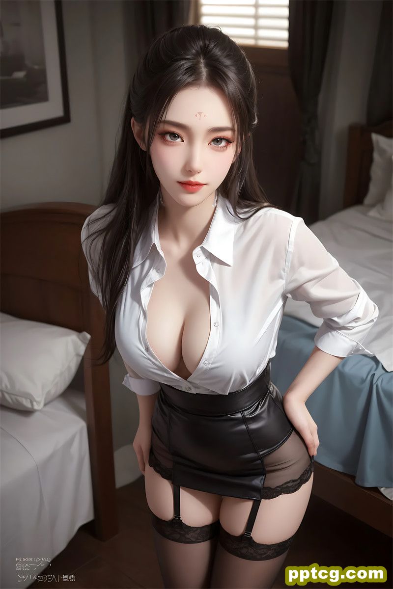 [AI国漫第1338期] [少年歌行] [白鹤淮 · 系列十七] 吊带丝袜诱惑 [46]