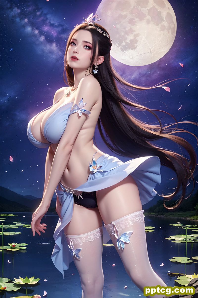 [AI国漫第1572期] [逆天邪神] [楚月婵 · 系列三] 月下写真 [200]