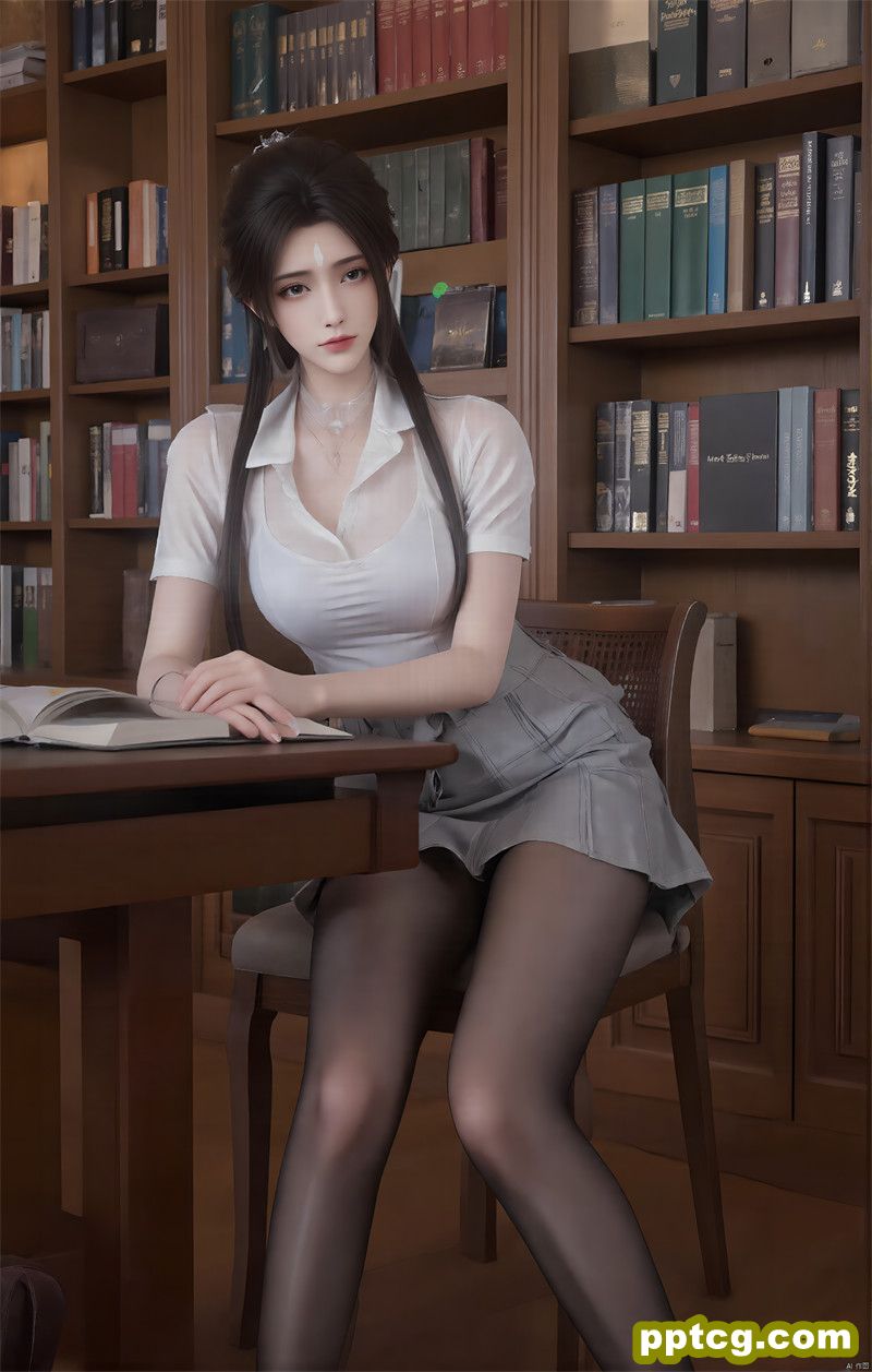 [AI国漫第1573期] [诛仙] [陆雪琪 · 系列二十九] 黑丝OL [86]