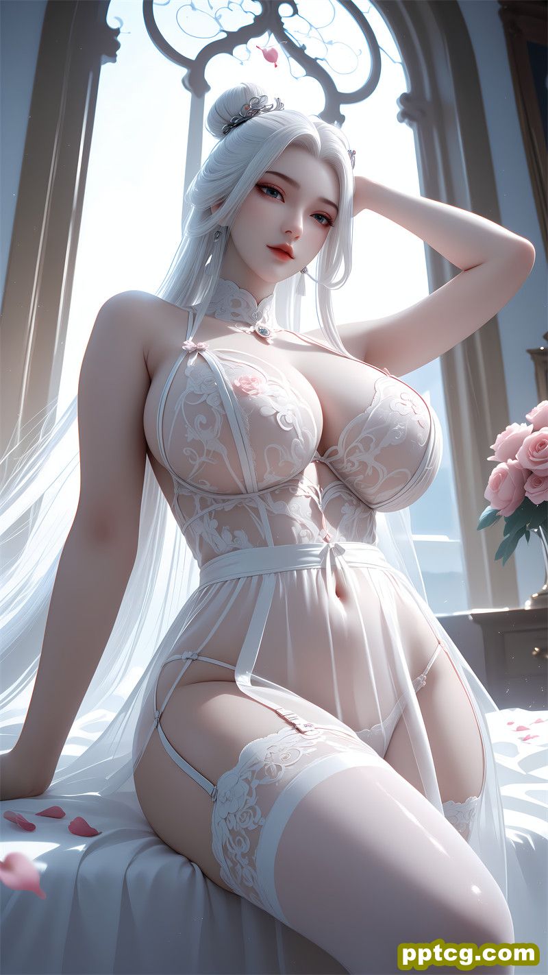 [AI国漫第1574期] [剑来] [剑妈 · 系列五] 巨乳情趣内衣白丝超诱惑 [118]