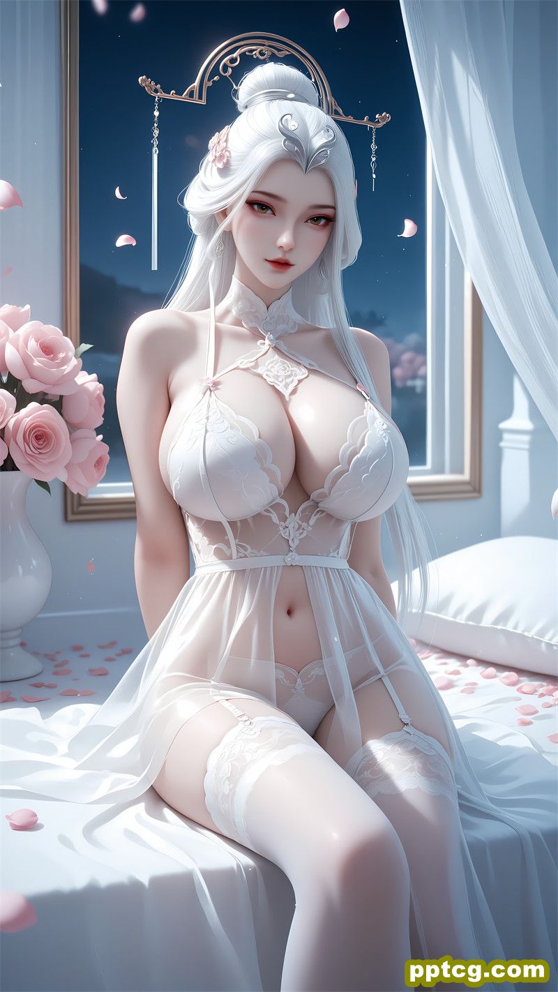 [AI国漫第1574期] [剑来] [剑妈 · 系列五] 巨乳情趣内衣白丝超诱惑 [118]